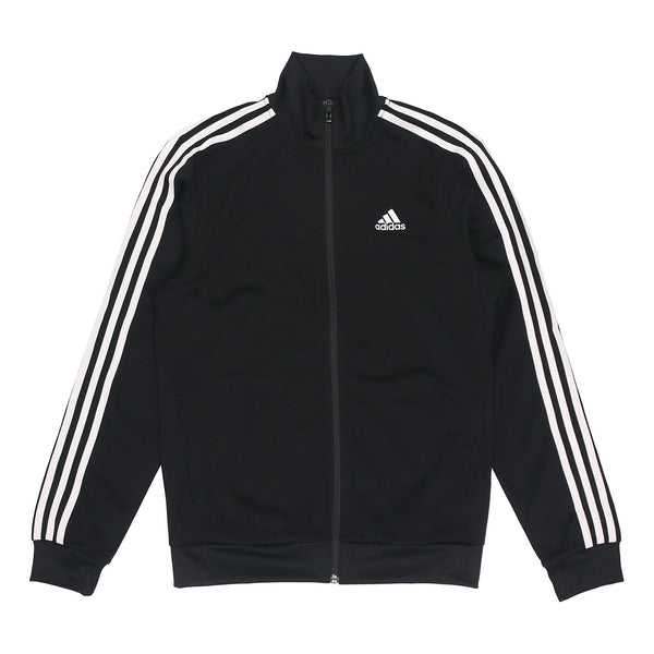 Куртка adidas Logo Alphabet Printing Side Stripe Jacket Black, черный