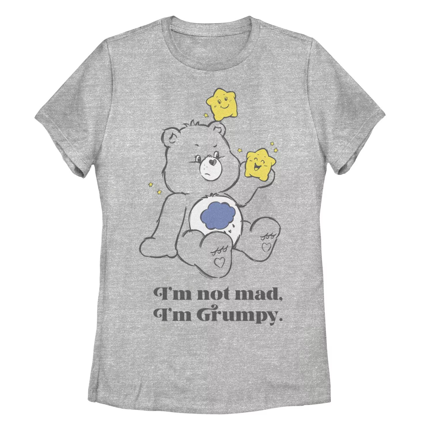 Футболка с рисунком «I’m Grumpy» для юниоров Care Bears Grumpy Bear Licensed Character
