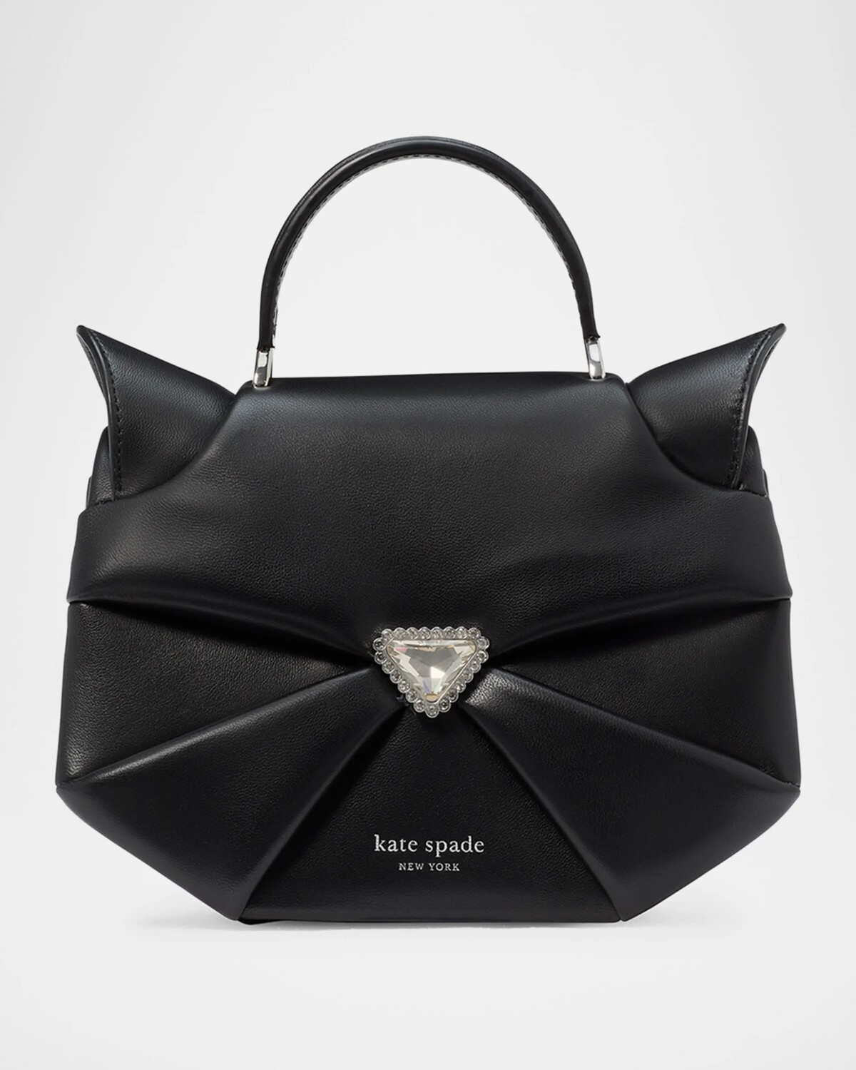 

Сумка из кошачьей кожи с верхней ручкой Kate Spade New York, цвет Black Multi