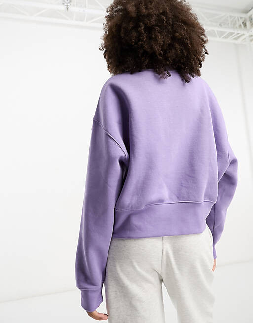

Сиреневый свитшот с трилистником adidas Originals Essentials, Фиолетовый
