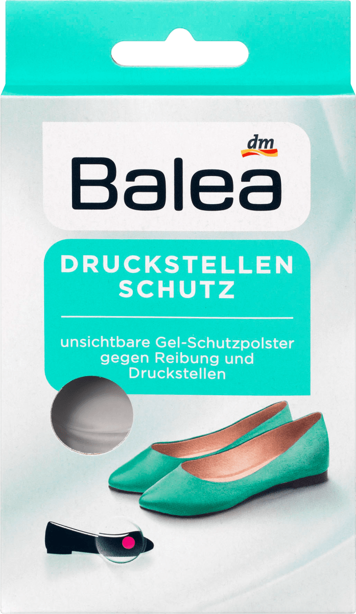 Гелевые подушечки для ног для защиты точек давления 6 шт. Balea