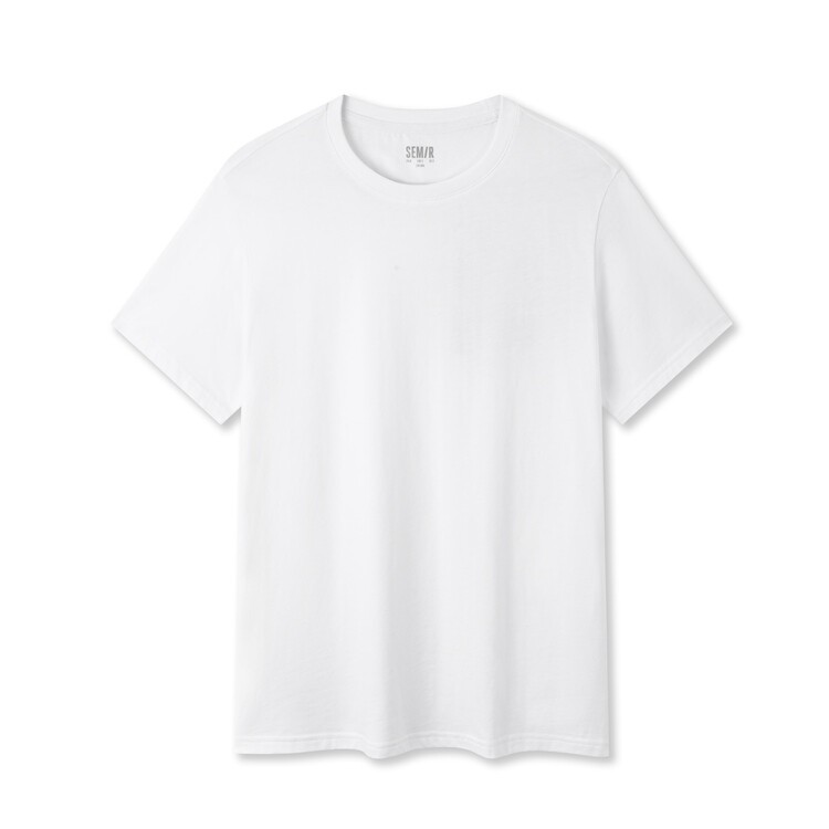 

Футболка унисекс Sem/R, цвет V-neck white tone 00311
