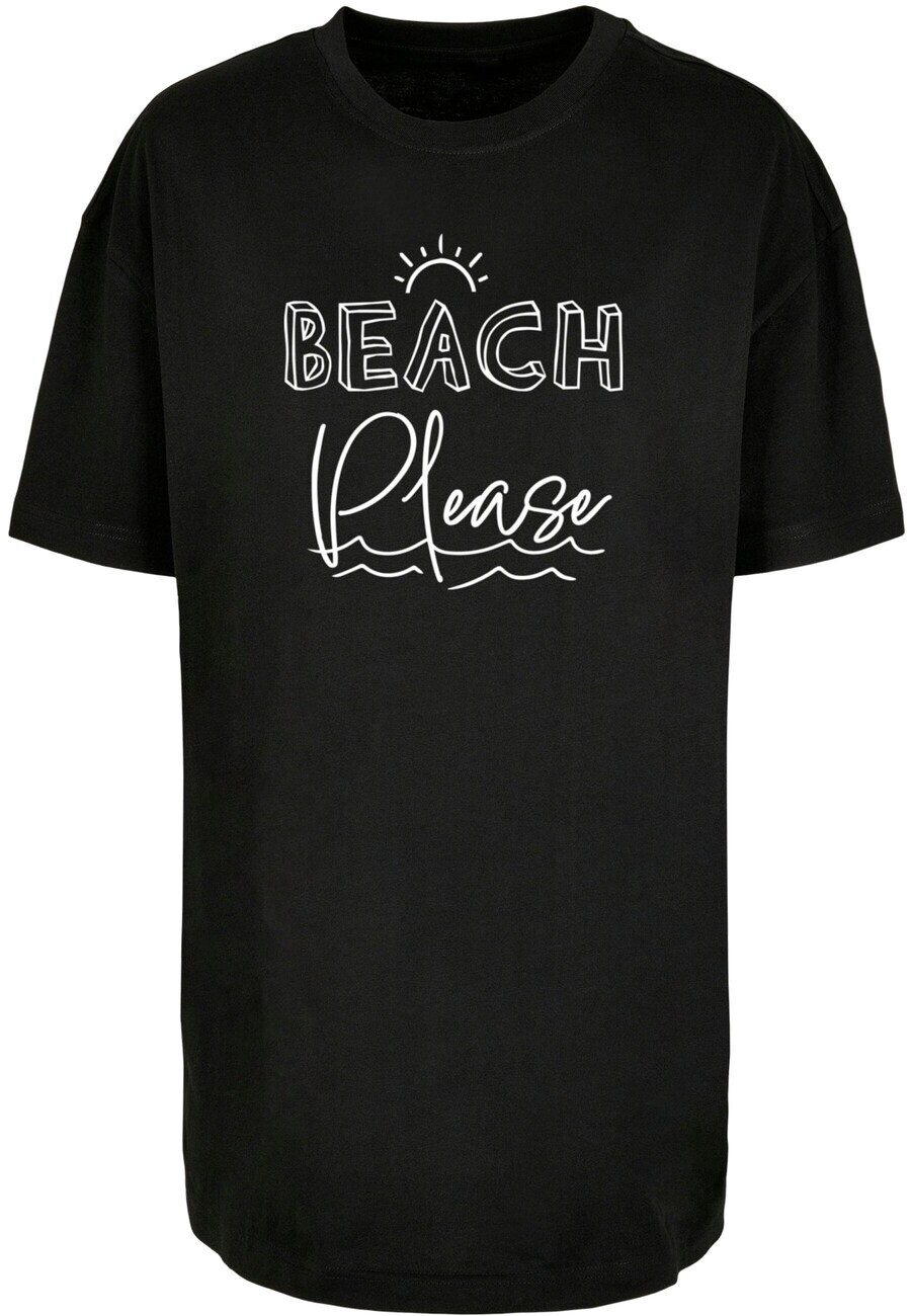 

Футболка Merchcode BEACH PLEASE, черный