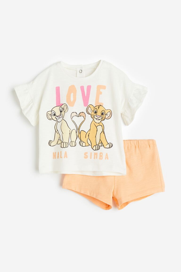 

Набор из 2 предметов с принтом H&M