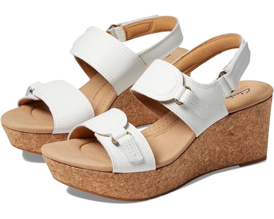 

Туфли Clarks Rose Lane, цвет White Leather