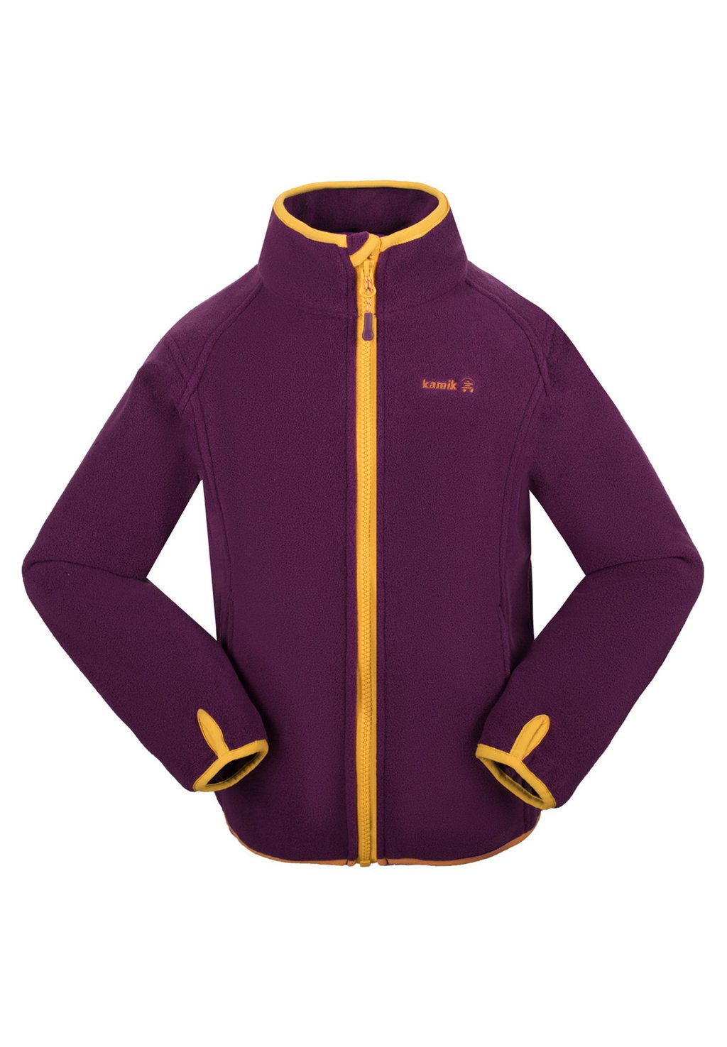 Флисовая куртка Kamik, цвет grape saffron raisin флисовая куртка strickfleece kamik цвет lagoonlagune