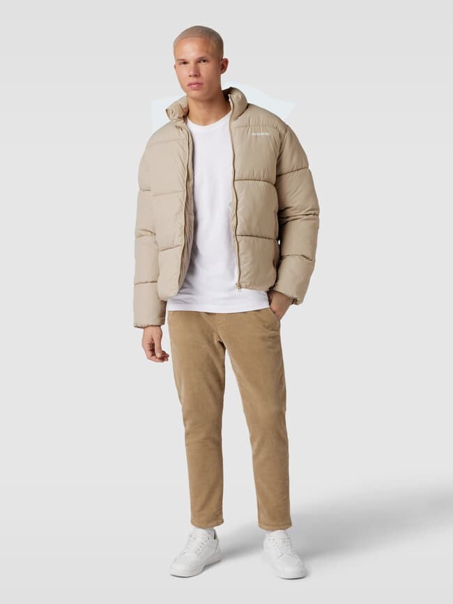 

Стеганая куртка простого дизайна, модель «МАКС» Jack & Jones, бежевый