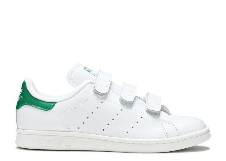 

Кроссовки Adidas STAN SMITH CF 'WHITE GREEN', белый