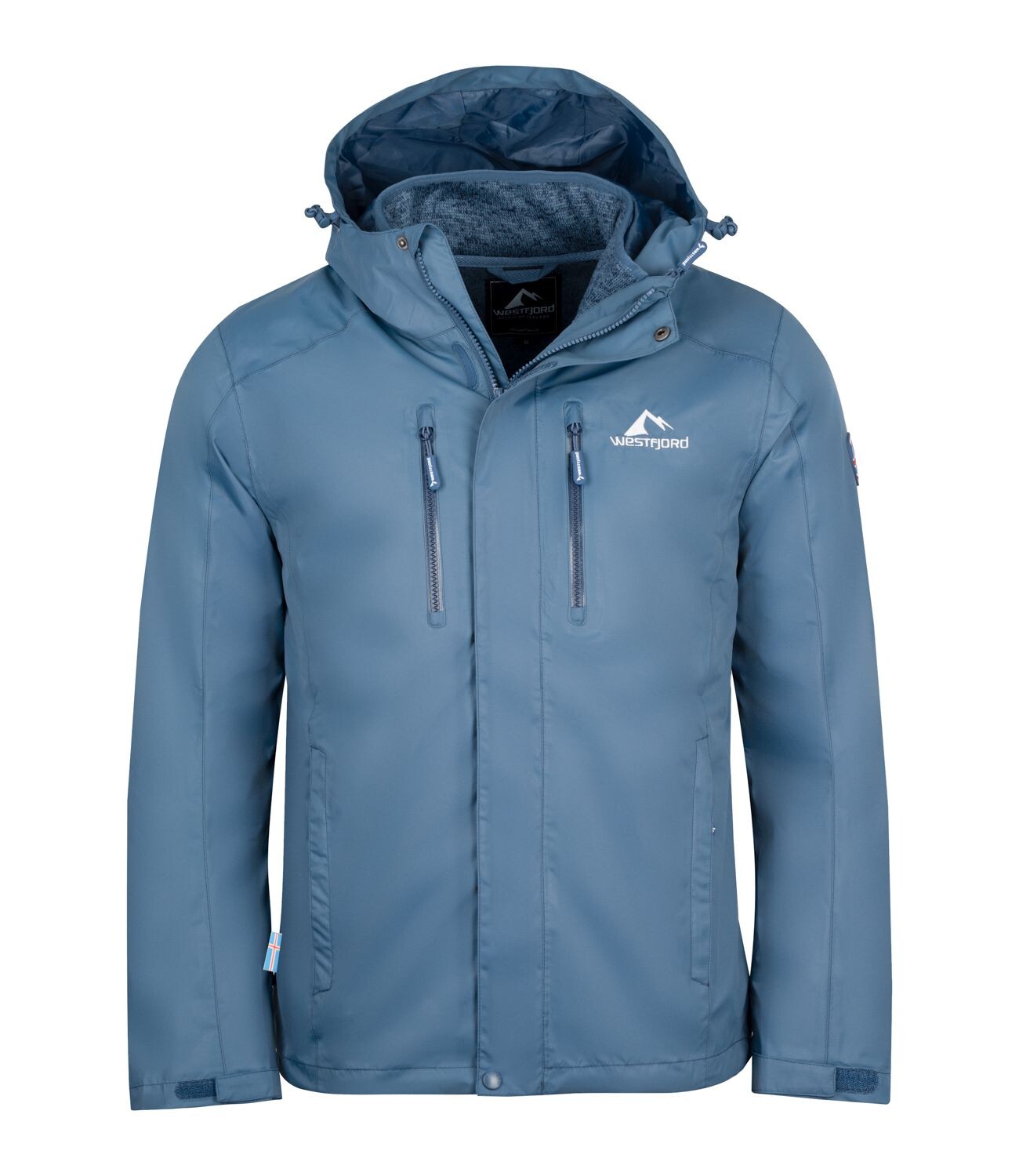

Дождевик Westfjord 3in1 Funktionsjacke Hverfjall, цвет Klippenblau