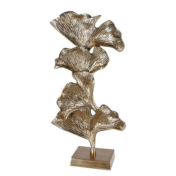 

Декоративная скульптура GILDE Ginkgo Höhe 49 cm, золотой