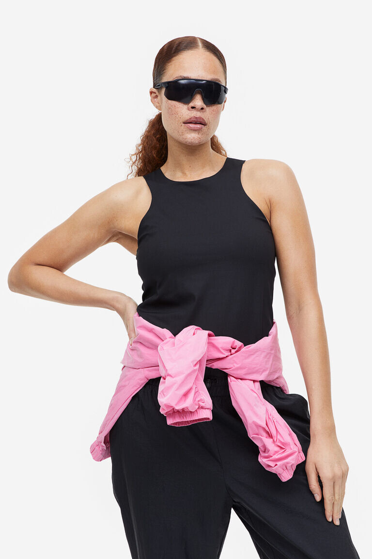 

Спортивный топ drymove integral-бра H&M, черный