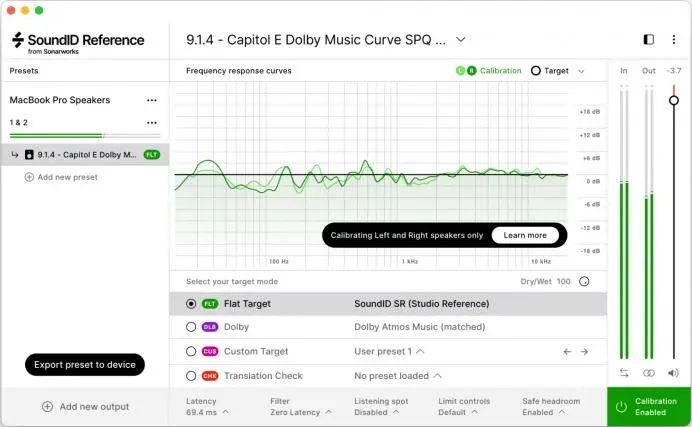 

Справочник Sonarworks SoundID для многоканального плагина