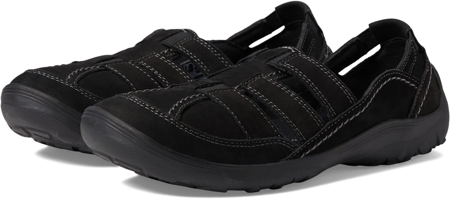 

Балетки Fiana Coast Clarks, черная кожа
