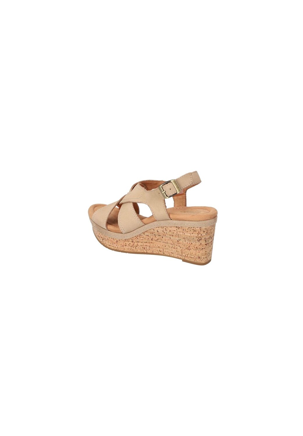 

Босоножки Elleri Rae на танкетке CLARKS, цвет Nougat