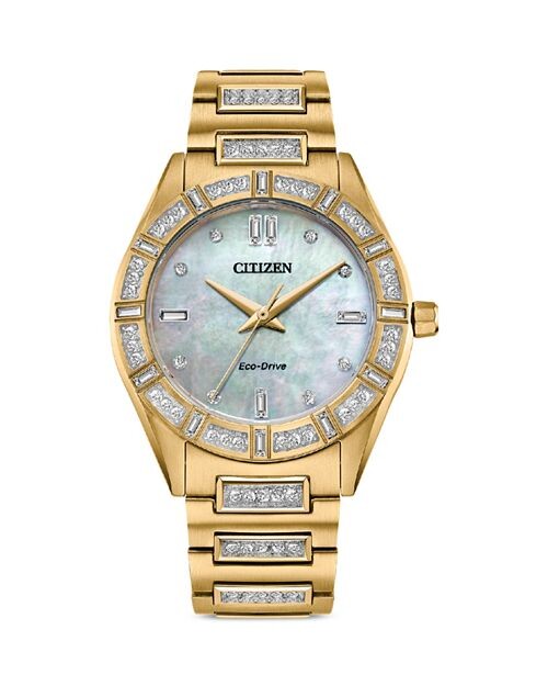 

Часы Eco-Drive Crystal, 34 мм Citizen, цвет Blue