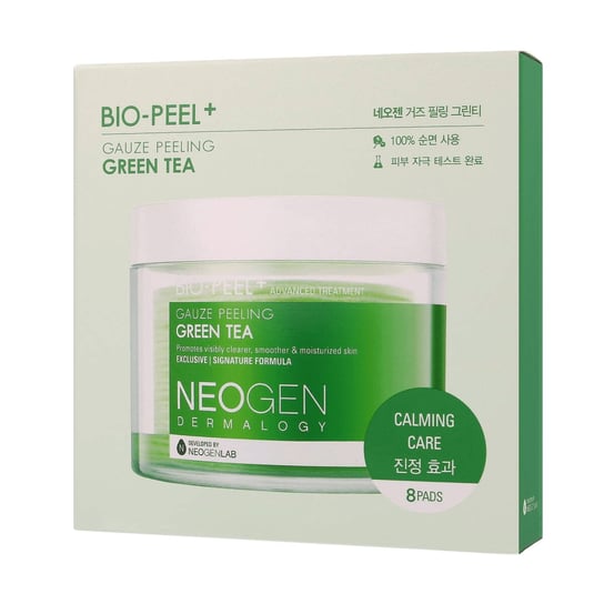 Отшелушивающие подушечки, 8 шт. Neogen, Bio-peel Gauze Peeling Green Tea