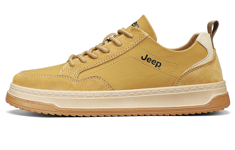 

Кроссовки Jeep Lifestyle Shoes Men Low-top Yellow, темно-желтый