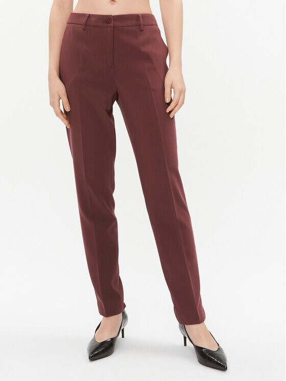 

Тканевые брюки стандартного кроя Dkny, красный