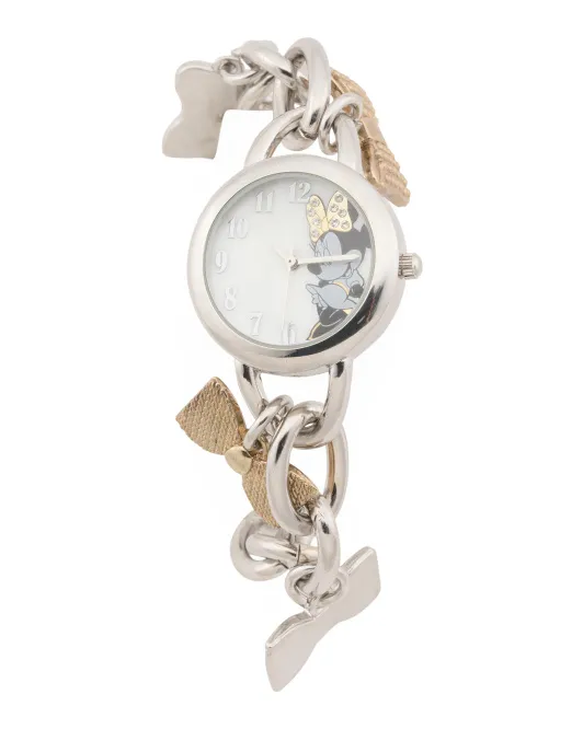 

Женские часы с Минни Маус Disney, цвет Silver