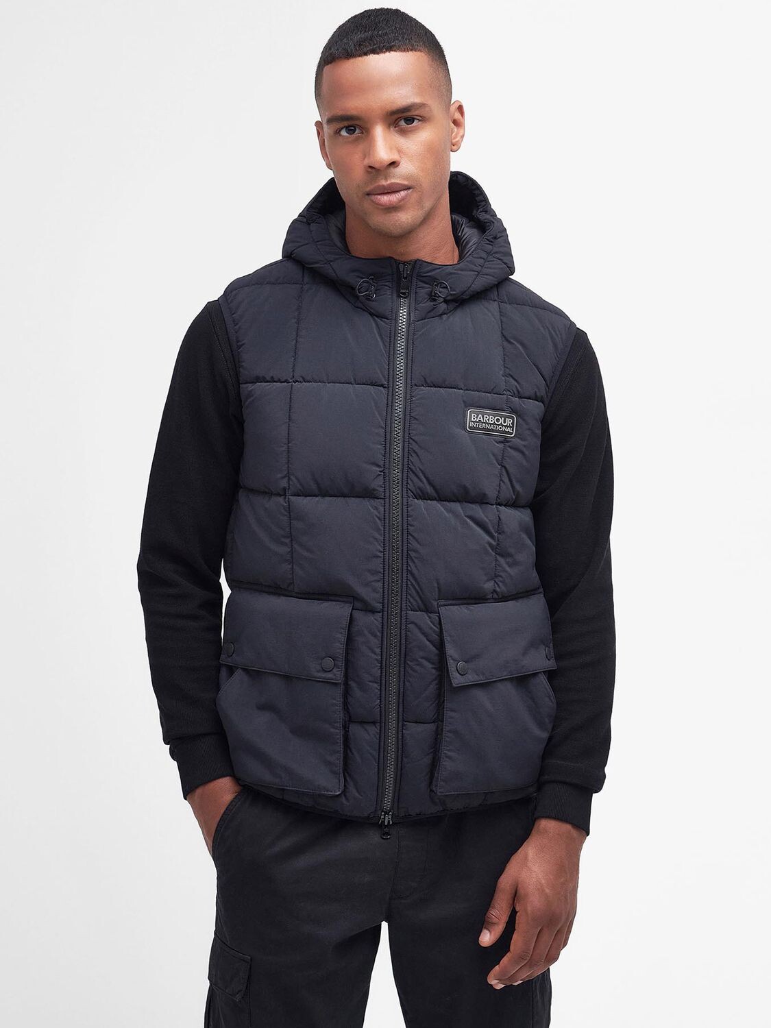

Международный жилет Steilston Barbour, черный