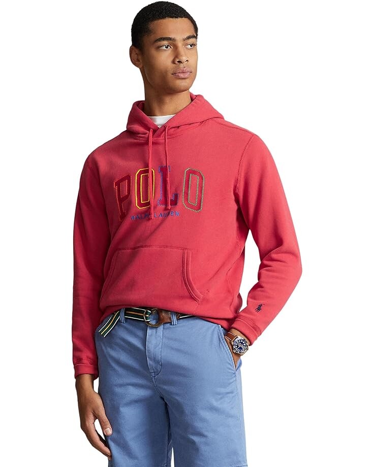 

Худи Polo Ralph Lauren The RL Fleece Logo, цвет Post Red