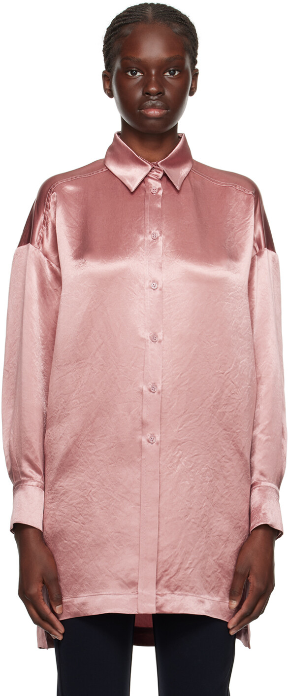 

Розовая рубашка Басио Max Mara Leisure