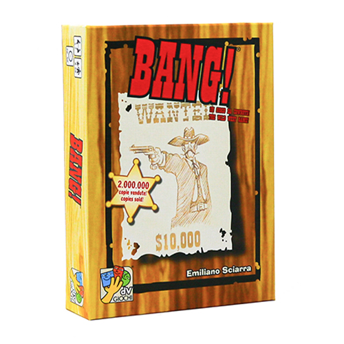 цена Настольная игра Bang! 4Th Edition Card Game dV Giochi