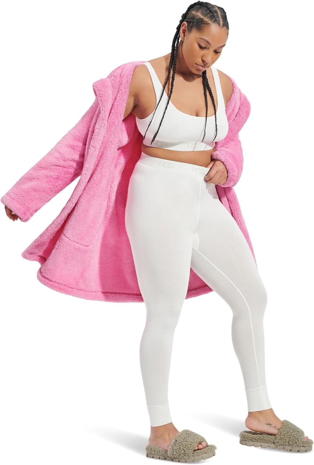 

Халат Aarti Robe UGG, цвет Pink Meadow