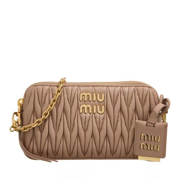 

Сумка shoulder bag Miu Miu, коричневый