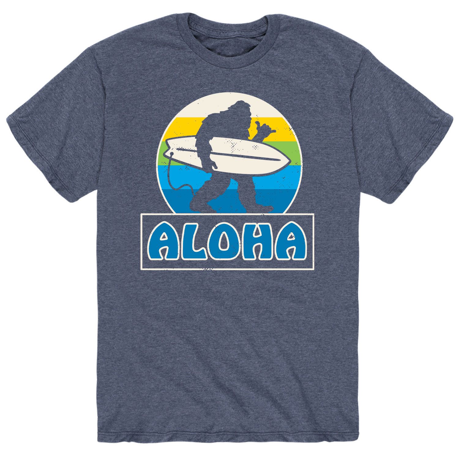 Мужская футболка Aloha Sasquatch Licensed Character