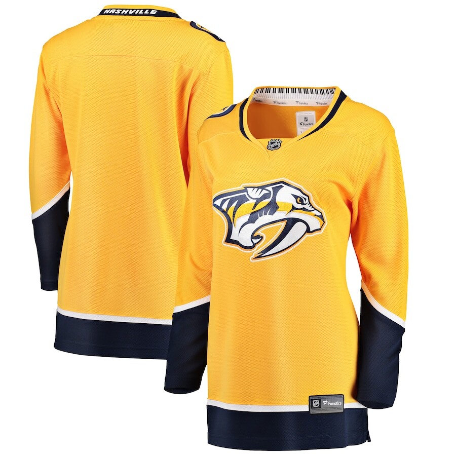 

Джерси Fanatics Branded Nashville Predators, желтый