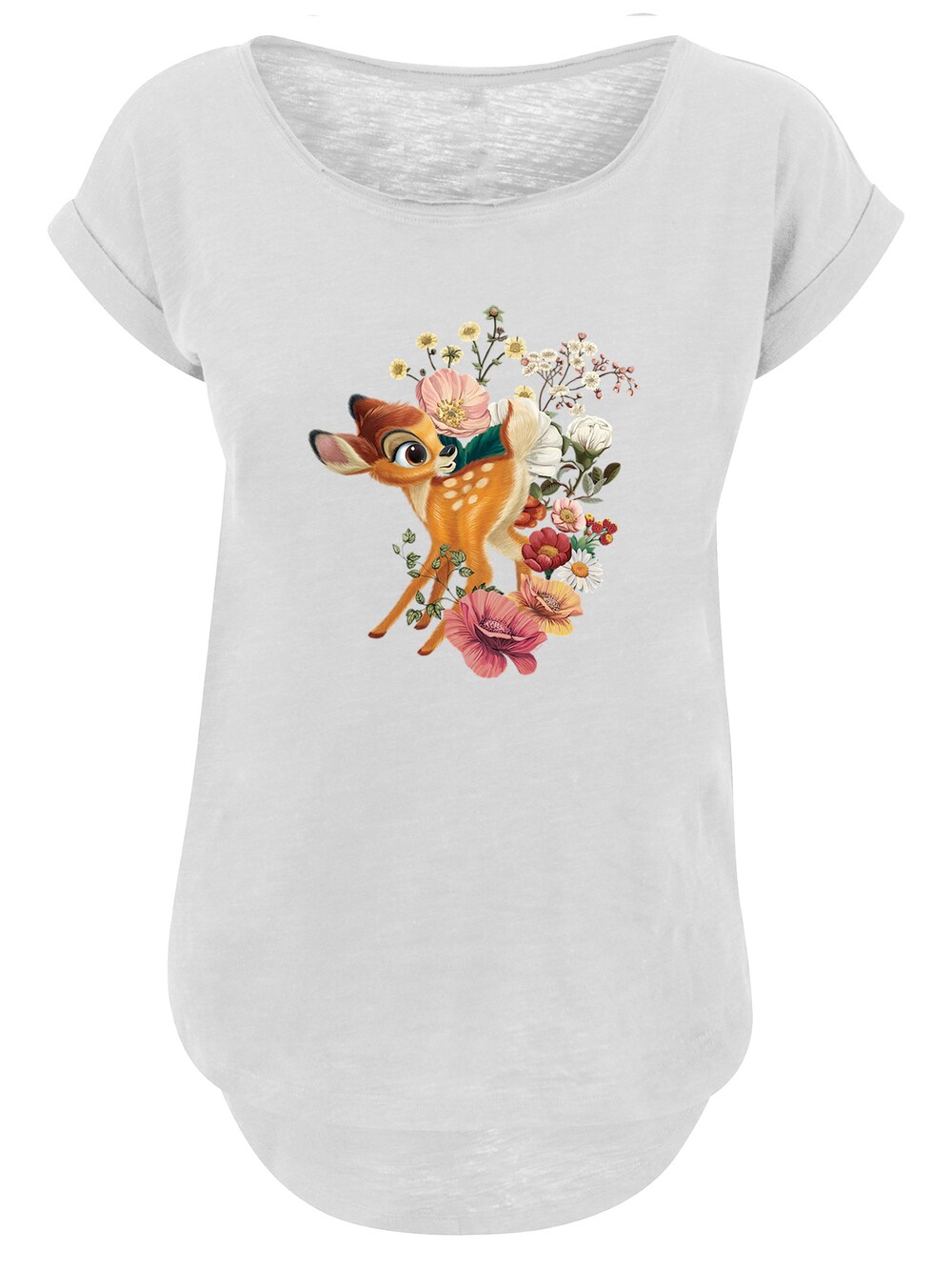 цена Рубашка F4NT4STIC Disney Bambi, белый
