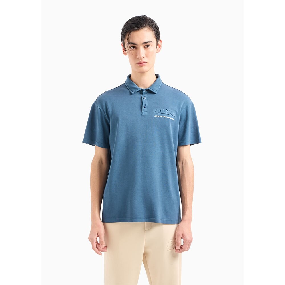 

Поло Armani Exchange 3DZFAA_ZJUAZ, синий
