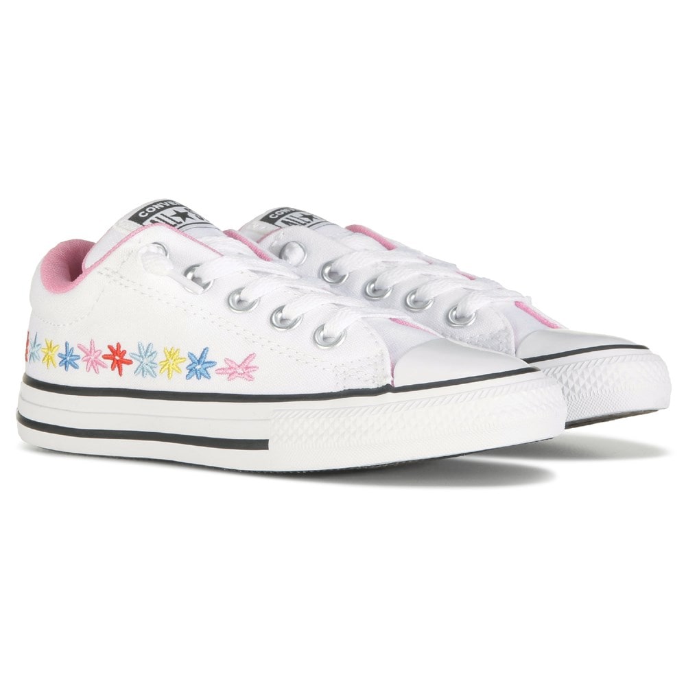 

Детские низкие кроссовки Chuck Taylor All Star Street Little Kid Converse, белый