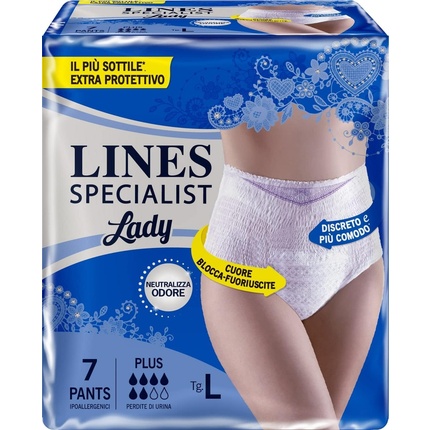 цена Брюки Lines Specialist Plus Urine Damenbinden, размер L