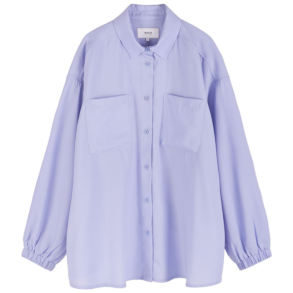 Рубашка с длинным рукавом Makia River, фиолетовый