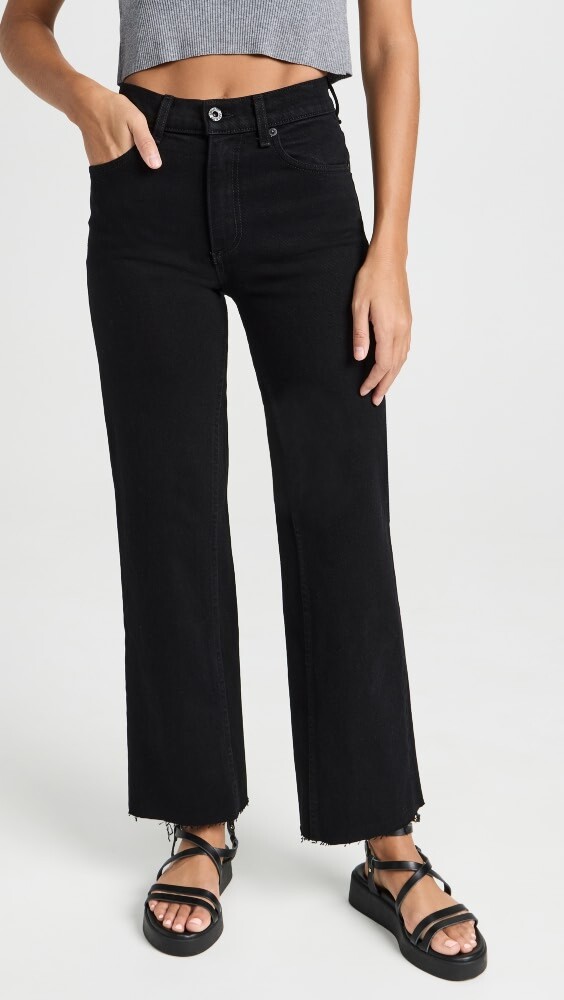

Джинсы ASKK NY Slim Crop, черный