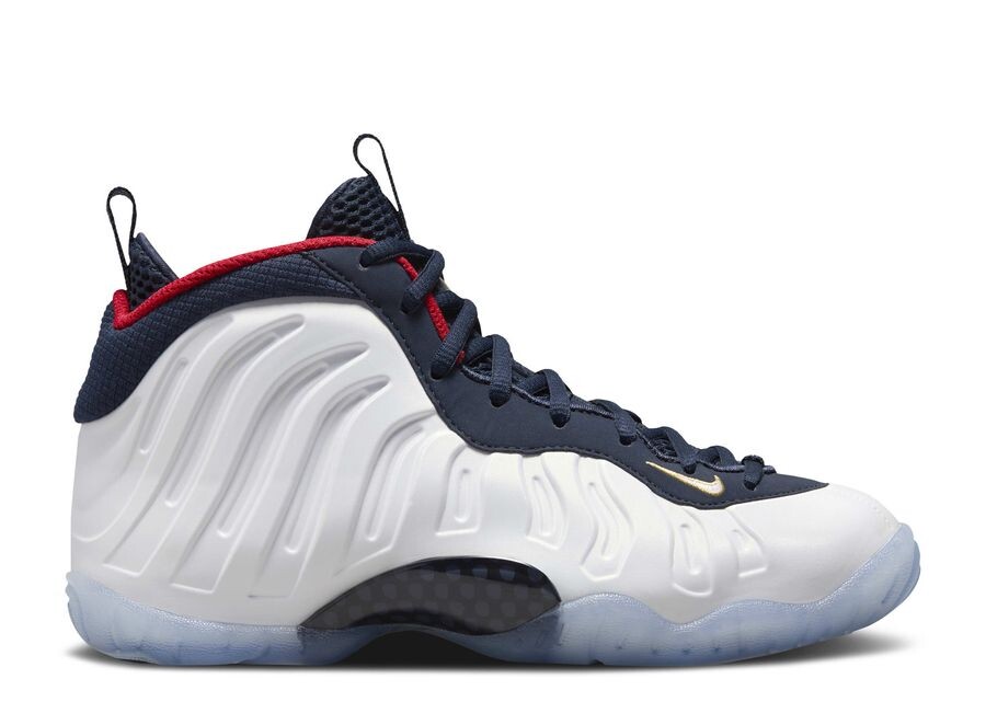 

Кроссовки Nike Little Posite One GS, цвет Olympic 2024