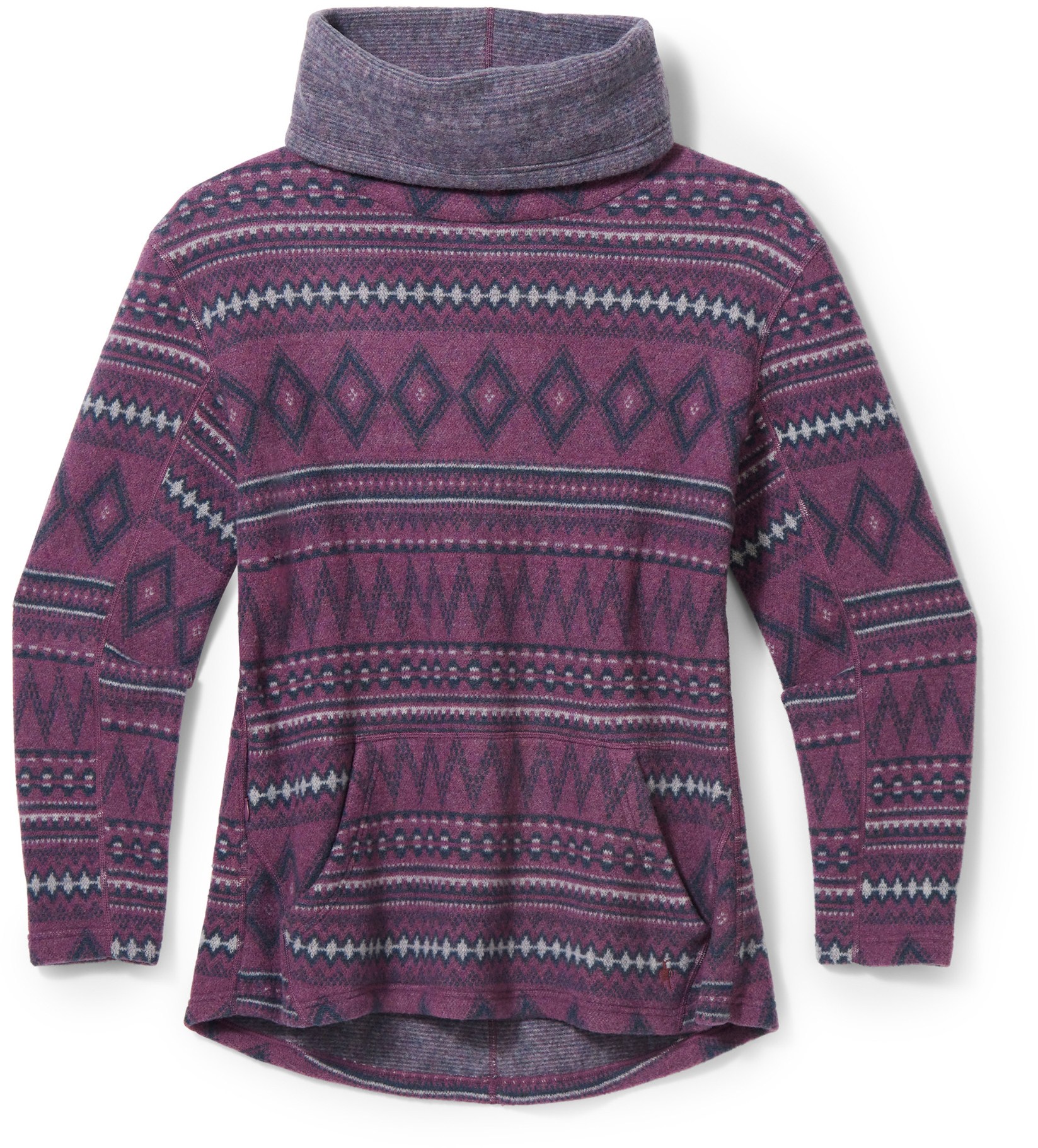 Флисовый пуловер Hudson Trail — женский Smartwool, фиолетовый