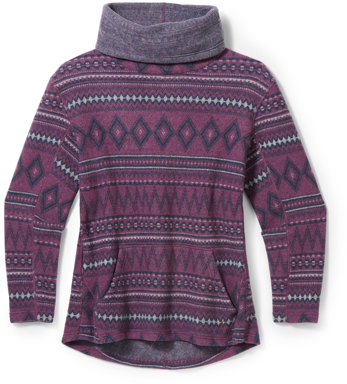

Флисовый пуловер Hudson Trail — женский Smartwool, фиолетовый