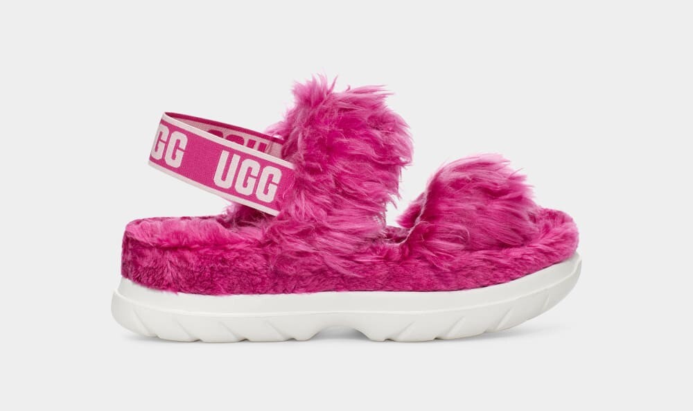 

Сандалии Fluff Sugar Sandal UGG, розовый