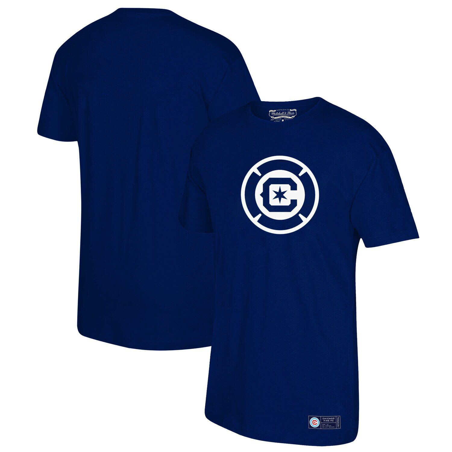 

Женская темно-синяя футболка с логотипом Mitchell & Ness Chicago Fire Primary
