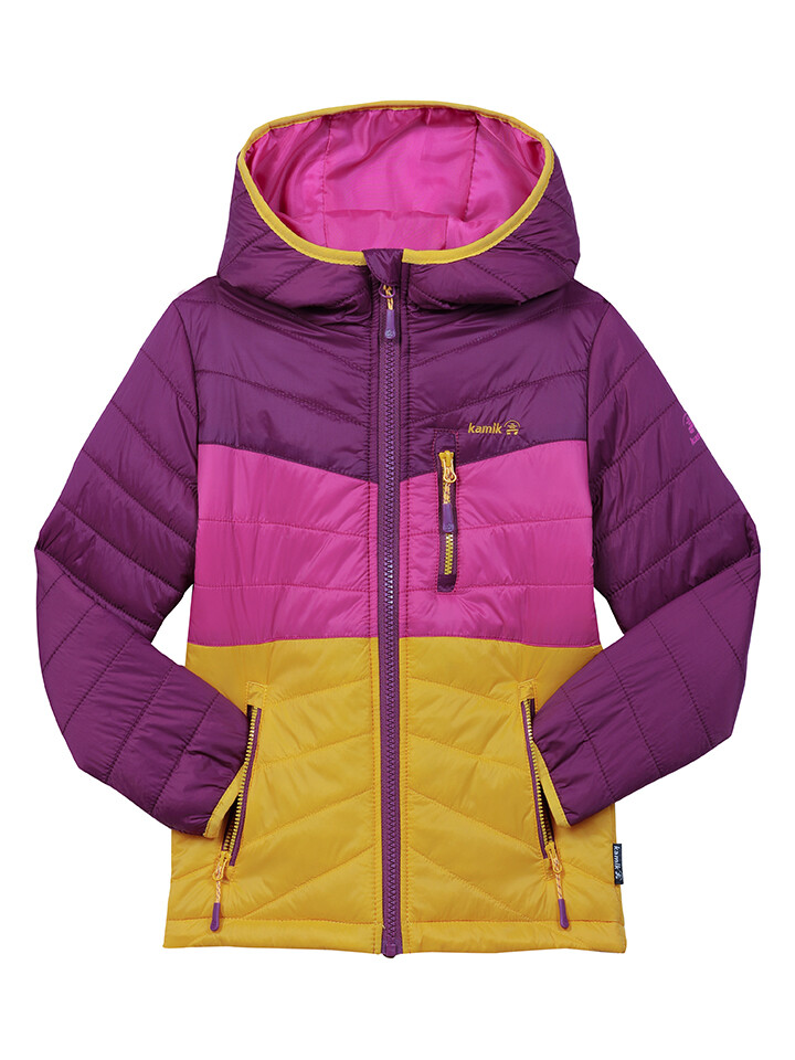 

Куртка Kamik Dünne Ganzjahres Steppjacke Harley, цвет Lila/Pink/Ocker