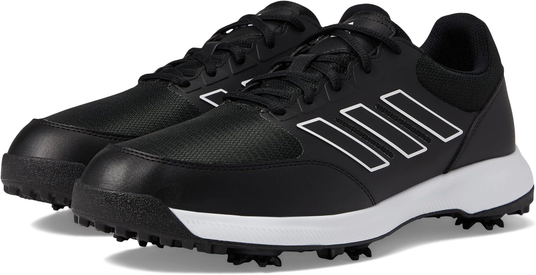 Кроссовки Tech Response 3.0 Golf Shoes adidas, цвет Core Black/Core Black/Footwear White