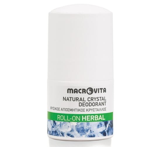 

Шариковый дезодорант MACROVITA с натуральным кристаллом HERBAL.
