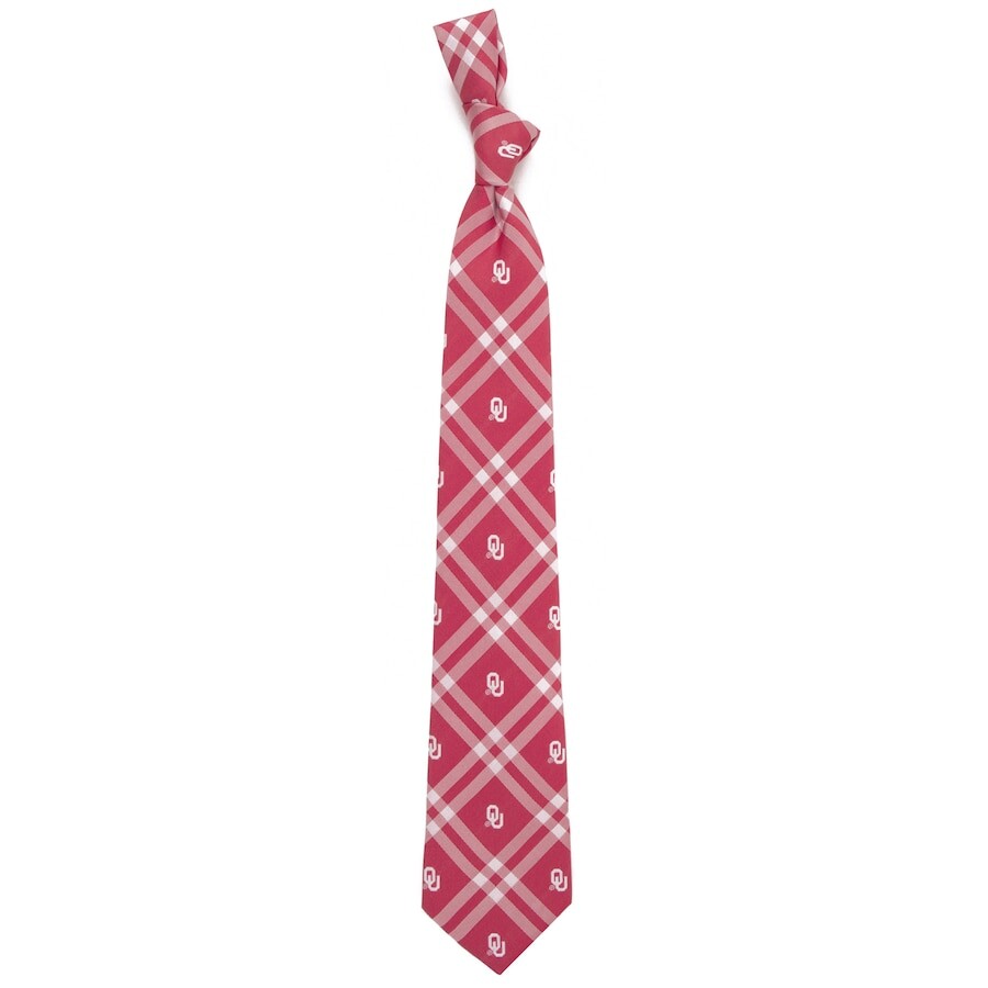 

Галстук Eagles Wings Oklahoma Sooners, малиновый
