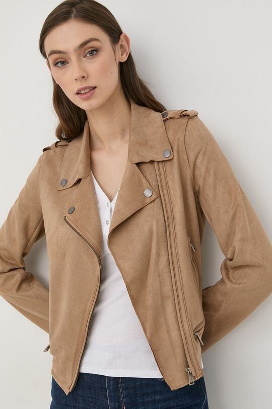 

Мотоциклетная куртка Guess, коричневый