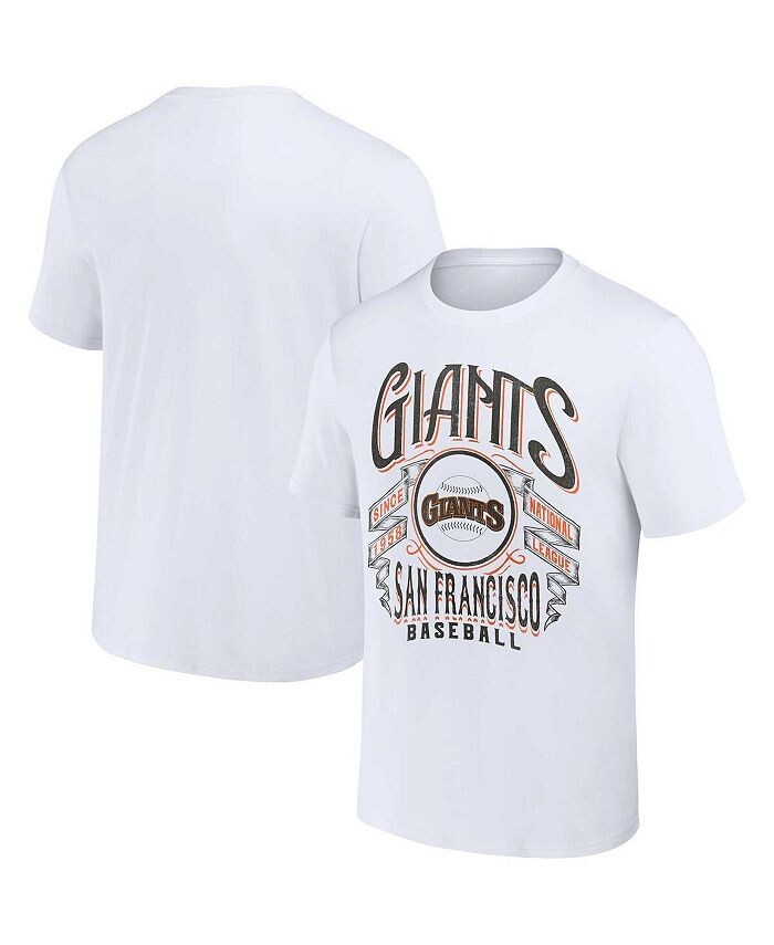 

Мужская футболка Darius Rucker Collection by White San Francisco Giants с эффектом потертости в стиле рок Fanatics, белый