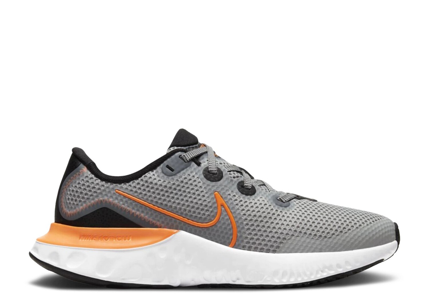 

Кроссовки Nike Renew Run Gs 'Light Smoke Grey Total Orange', серый