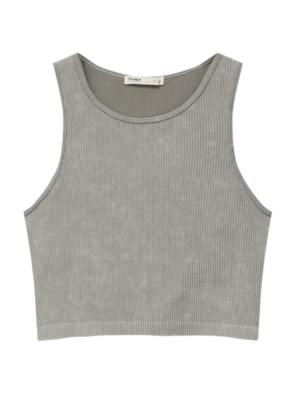 

Топ Pull&Bear, светло-серый